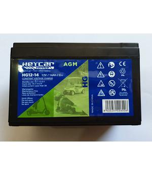 VENTA BATERÍA 12V Y 14AH CON TERMINAL DE TORNILLO- INDALPZ00831   RO-4041